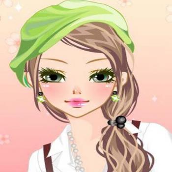 عکس کارتونی بامزه دخترانه