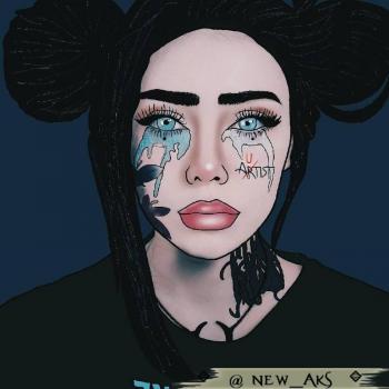 عکس کارتونی بامزه دخترانه