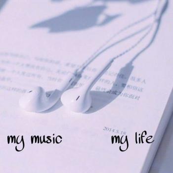 عکس پروفایل My music My life موسیقی من زندگی من و عکس نوشته