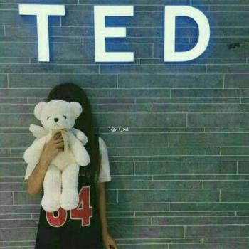 عکس پروفایل ست دختر با عروسک تد برای ولنتاین