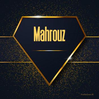 عکس پروفایل اسم انگلیسی مهروز طلایی Mahrouz