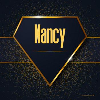 عکس پروفایل اسم انگلیسی نانسی طلایی Nancy