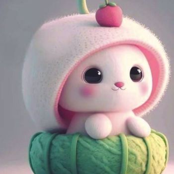 عکس کارتونی بامزه دخترانه